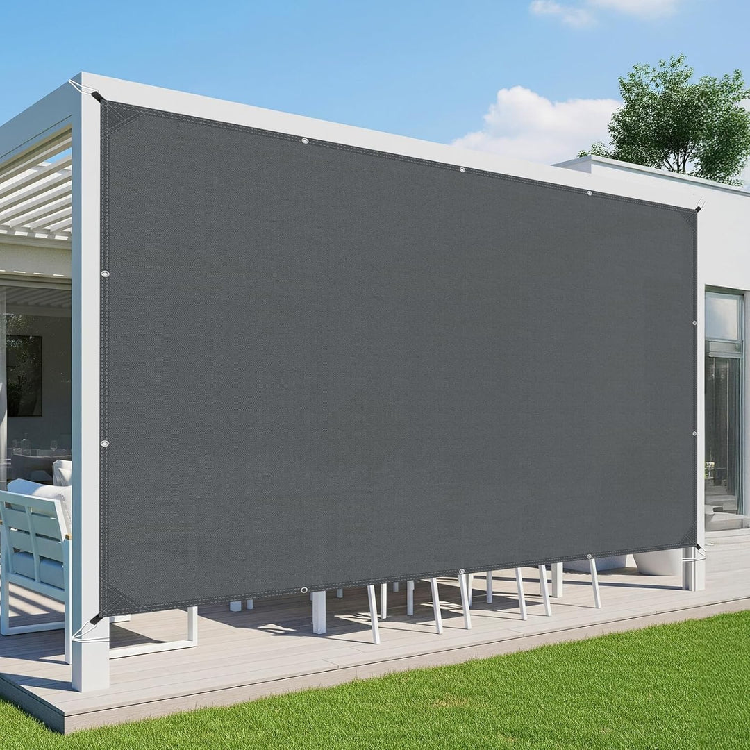 COOL AREA Sonnensegel Wasserdicht Rechteckige 1.5x3m mit Geraden Kanten Sonnenschutz Wetterschutz PE