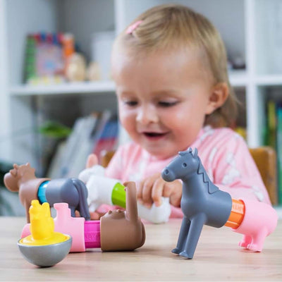 SMARTMAX - My First Farm Animals, Magnetic Discovery Play Set, 16 Pieces, 1-5 Years Einzelbett, Einz