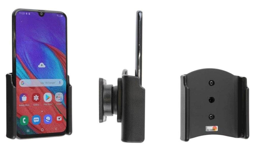 Brodit Gerätehalter 711141 | Made IN Sweden | für Smartphones - Samsung Galaxy A40 (SM-A405), schwar