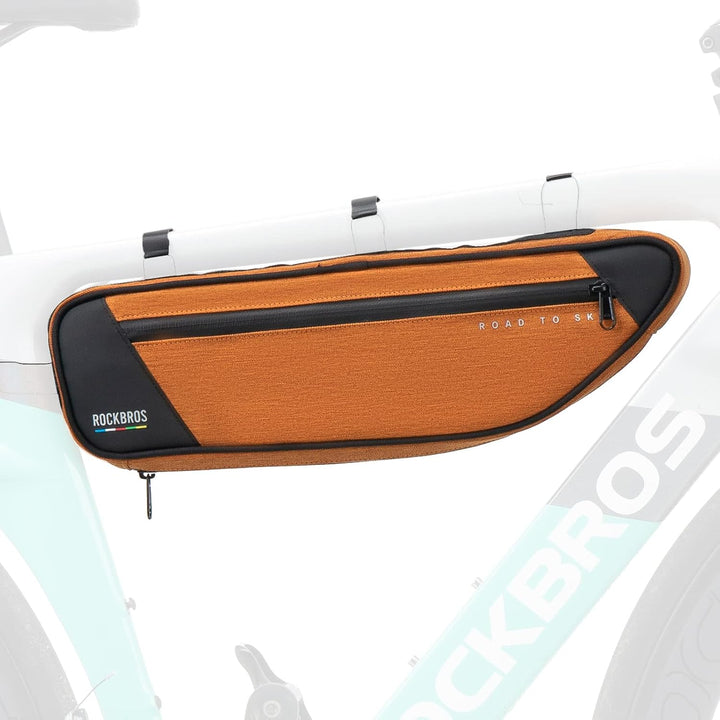 ROCKBROS Road-to-Sky Fahrrad Rahmentasche Reflektierende Wasserabweisende Fahrradtasche für Rahmen 2