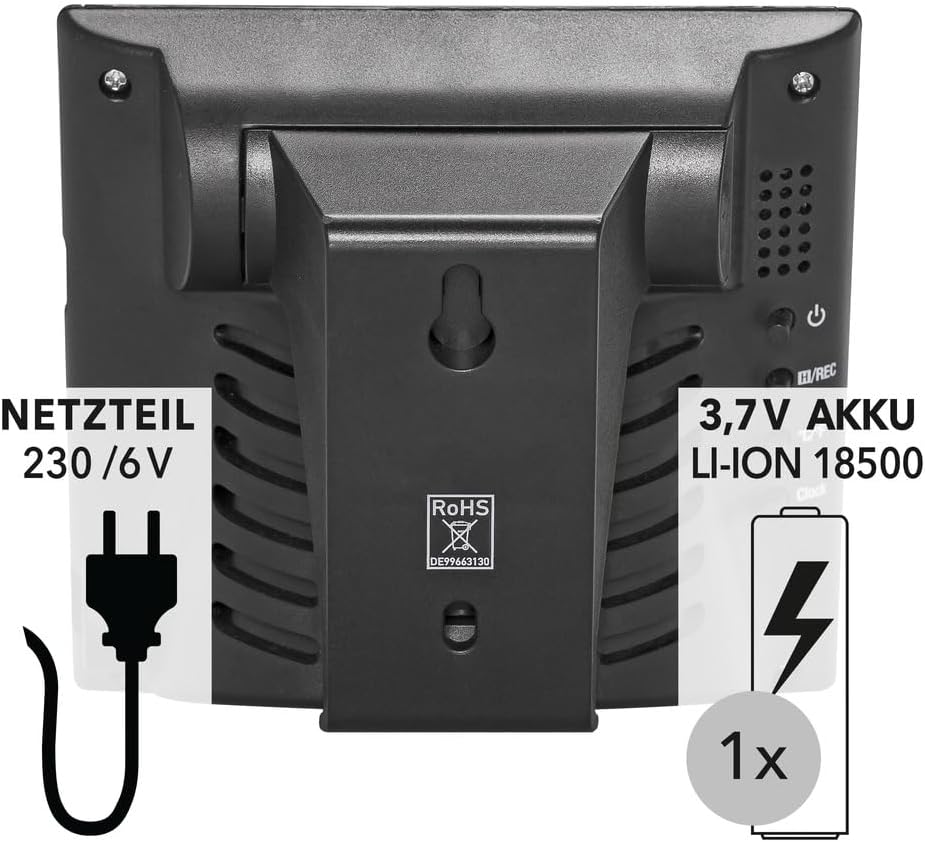TROTEC CO2 Messgerät BZ30 – Luftqualitätsmonitor, Luftfeuchtigkeit, Temperatur – Messbereich 0 bis 9