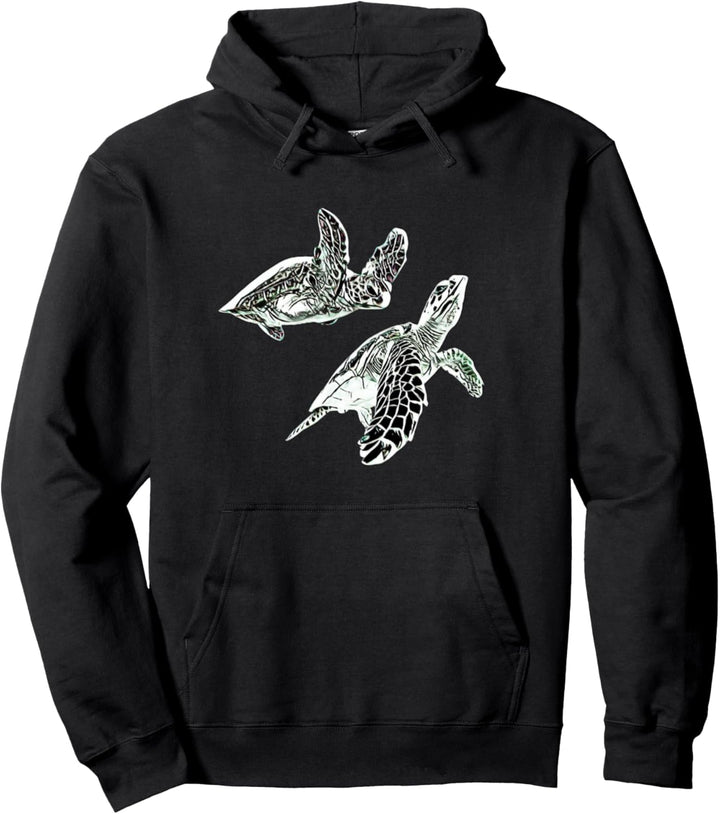 Meeresschildkröte Schildkröte Motiv Ozean Meeresschildkröten Pullover Hoodie