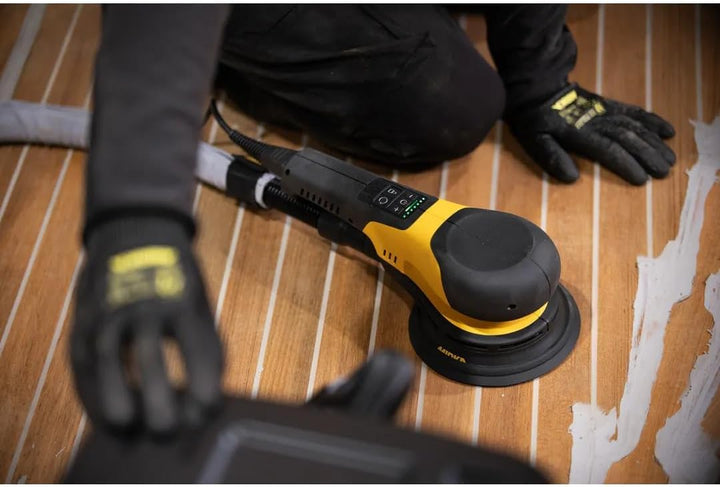 Mirka DEROS RS 600 Ø 150 mm im Koffer - leistungsstarker Rotationsschleifer für Holz und Beton - 750