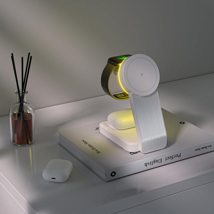 tigratigro Wireless Charger für Magsafe Ladegerät Faltbar,iPhone Ladestation Kompatibel mit Magsafe