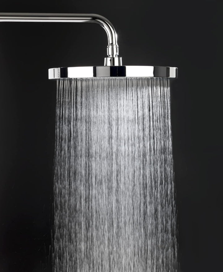 WENKO Softwater Duschkopf, Regenduschkopf, Universalbrause spritzarm und leise in der Funktion, Dusc