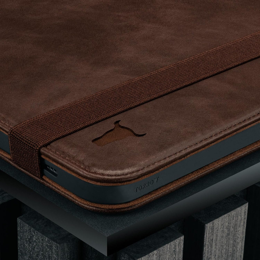 TORRO Lederhülle kompatibel mit iPad 10.9" 10. Generation - Echtes Leder iPad 10. Generation (2022)