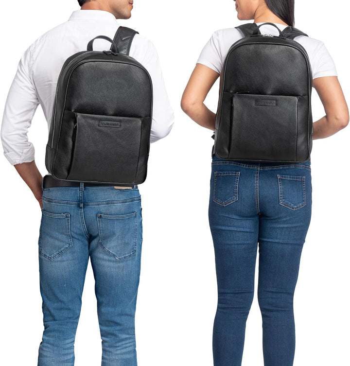 STILORD 'Etienne' Laptop Rucksack Leder 15 Zoll Business Rucksack Damen Leder Herren Notebook Rucksa