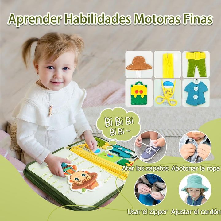 Almaxi Montessori Spielzeug ab 1 Jahr (10 in 1), 10 in 1