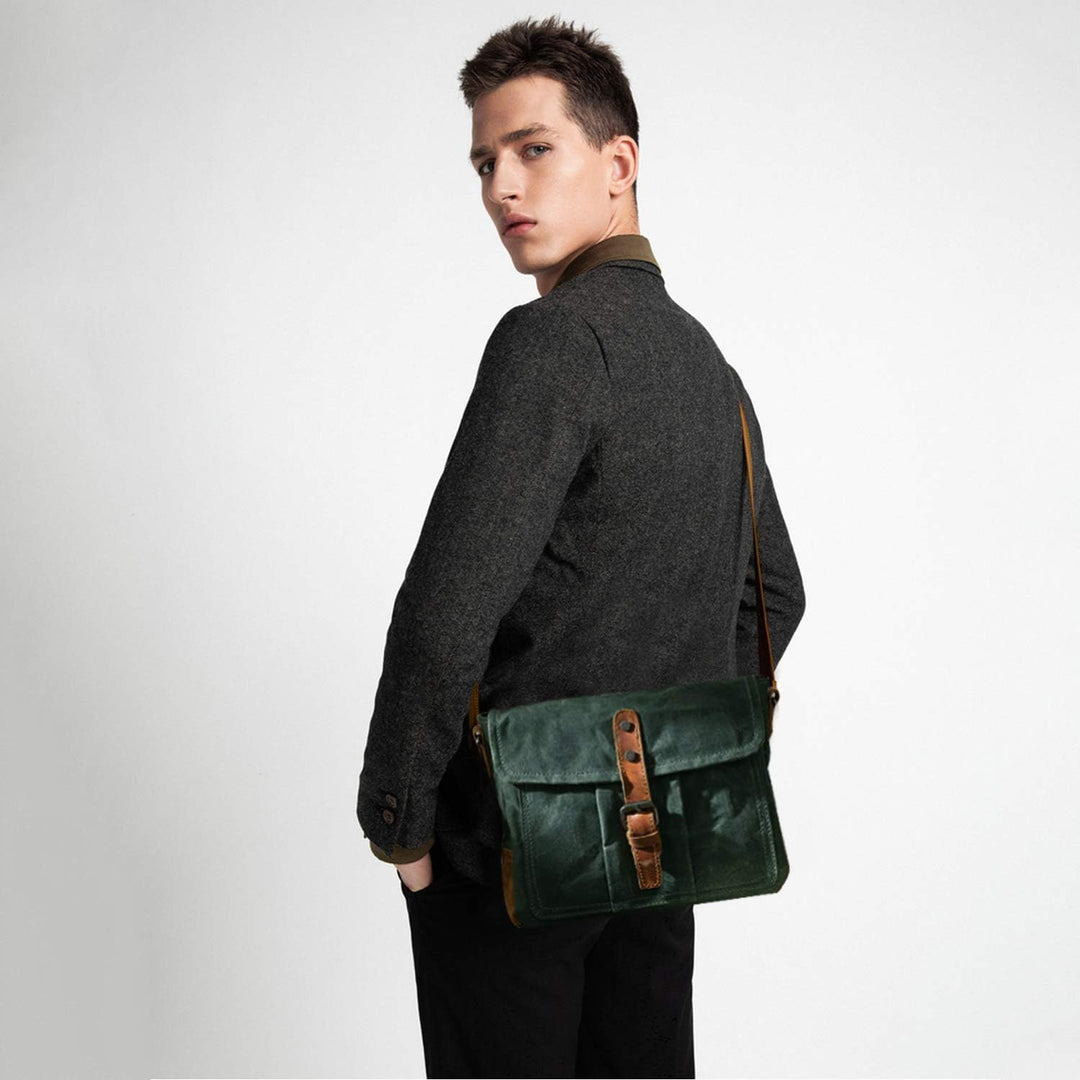 FANDARE New Umhängetasche für Laptop, 7,9 Zoll (7,9 Zoll), Umschlagtasche, Herren, Handel, Reise, mu