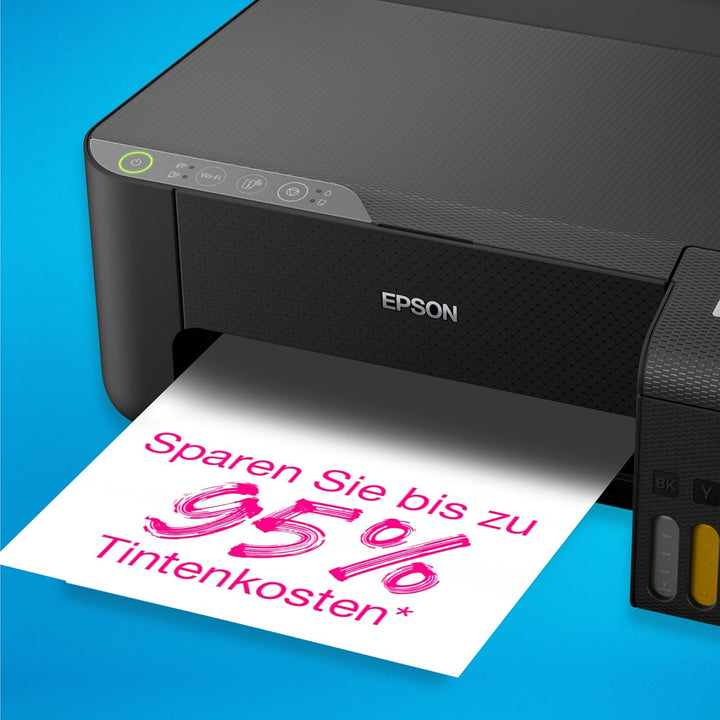 EcoTank ET-1810 A4-Wi-Fi-Tintentankdrucker, mit einem im Lieferumfang enthaltenen Vorrat an Tinten v
