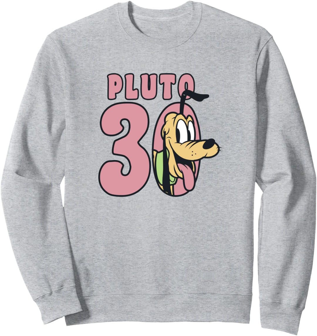 Disney Mickey And Friends Pluto 30 Portrait Sweatshirt