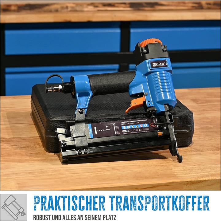 Güde 40221 DRUCKLUFT-KLAMMERGERÄT/NAGLER 3IN1, 25 x 6 x 24 CM