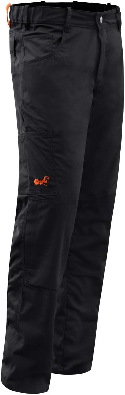 strongAnt Arbeitshose komplett Stretch Männer Berlin Pro Bundhose 21 Schwarz / 260 G/M², 21 Schwarz