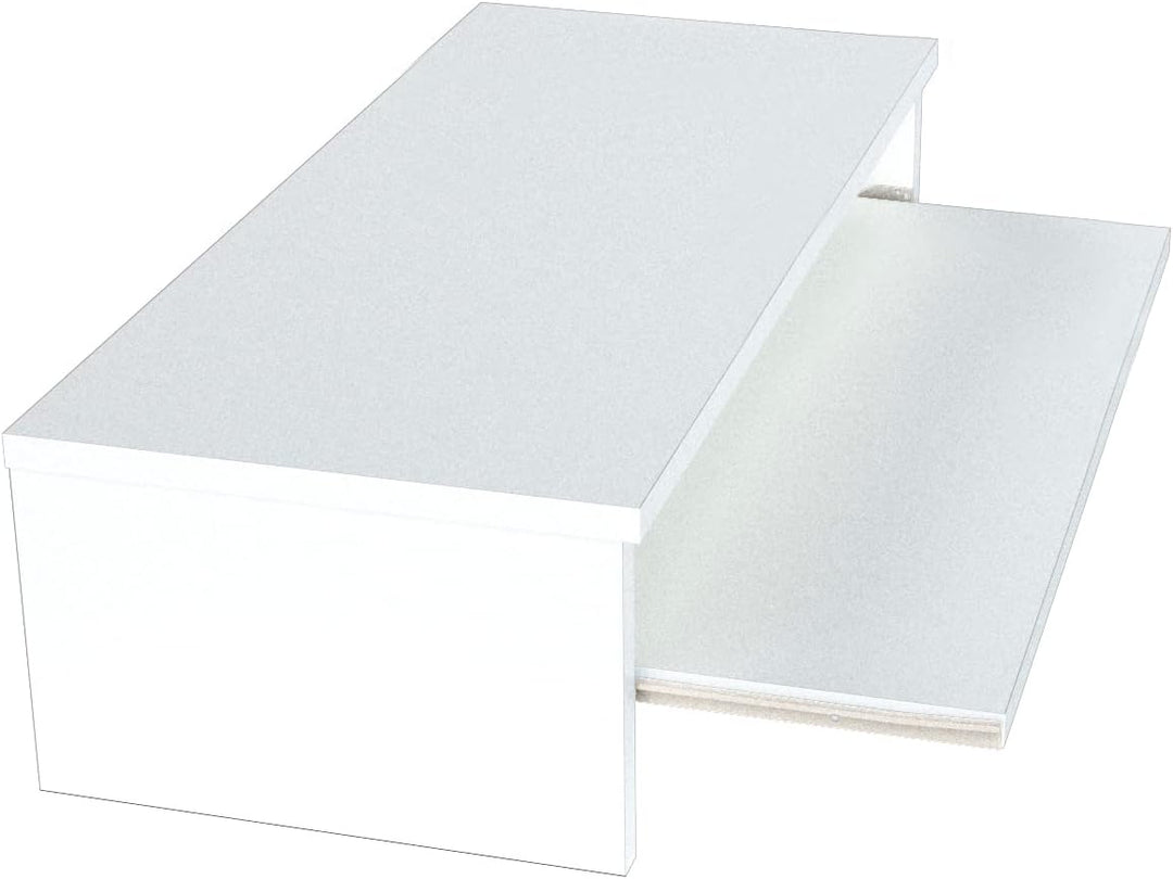Henor, Monitorständer mit herausnehmbarer Ablage, TV-Bildschirmerhöhung, in FSC® Holz, 82 x 32 x 18