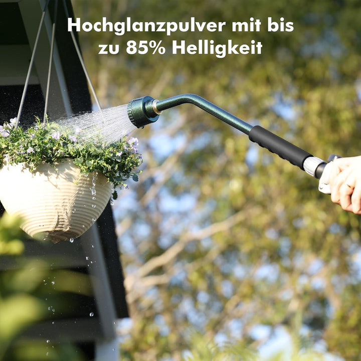 RESTMO Langer Giessstab, 62cm Gartenbrause mit voller, sanfter Dusche und Durchflusskontrolle, strap