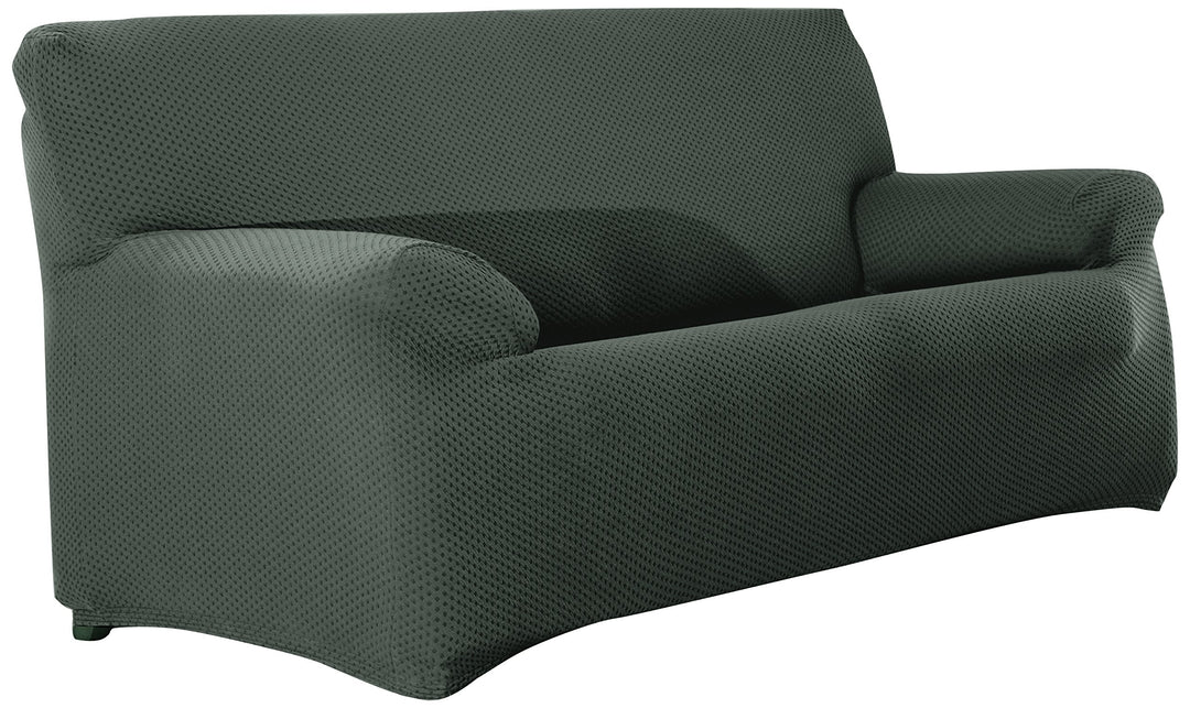 Eysa elastisch Sofa überwurf 4 sitzer Farbe 06-grau Sucre, Polyester, 37 x 17 x 29 cm, Grau