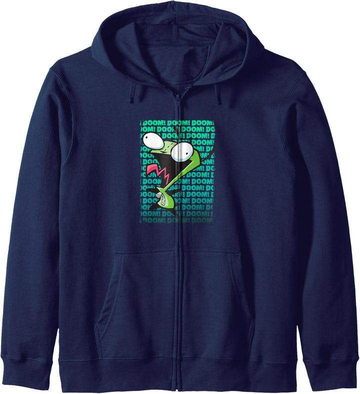 Invader Zim GIR Impending DOOM song Kapuzenjacke
