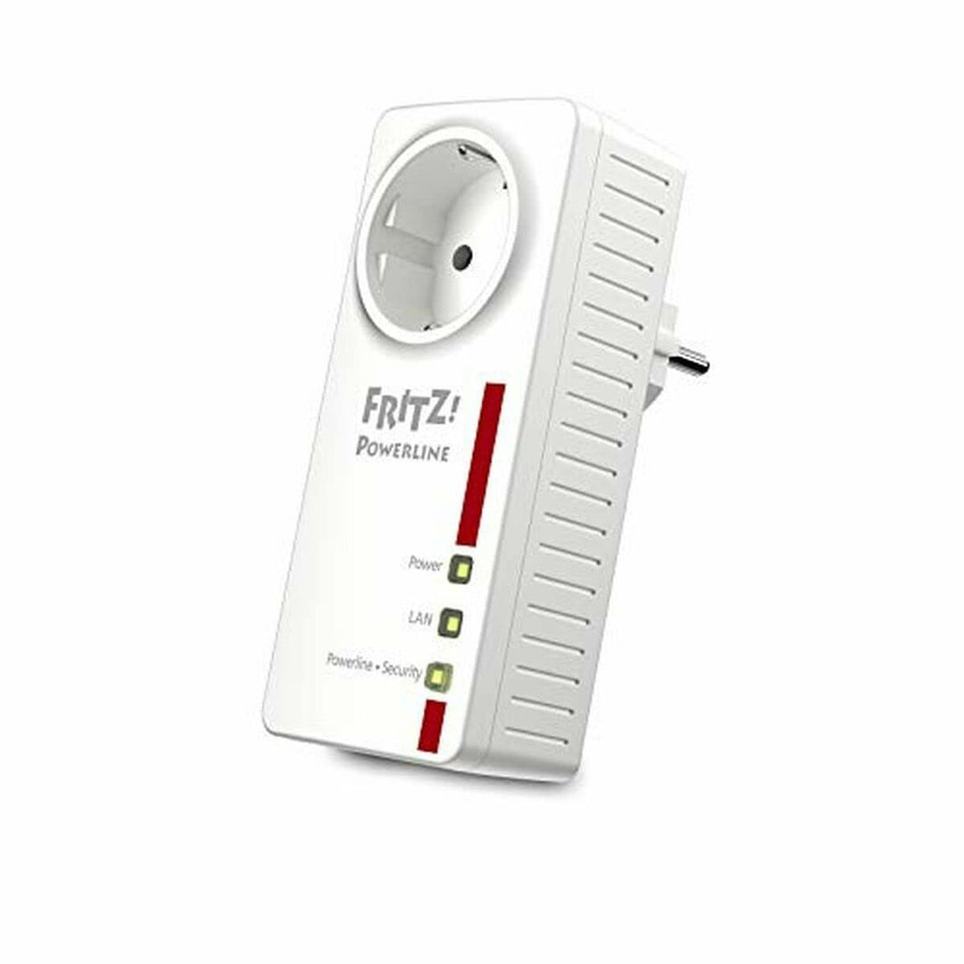 AVM Fritz! mit ethernet, Powerline 1220E Single International (Powerline-Netzwerkadapter/Extender, 1