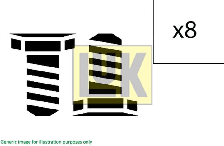 LuK 600 0076 00 Kupplungssatz