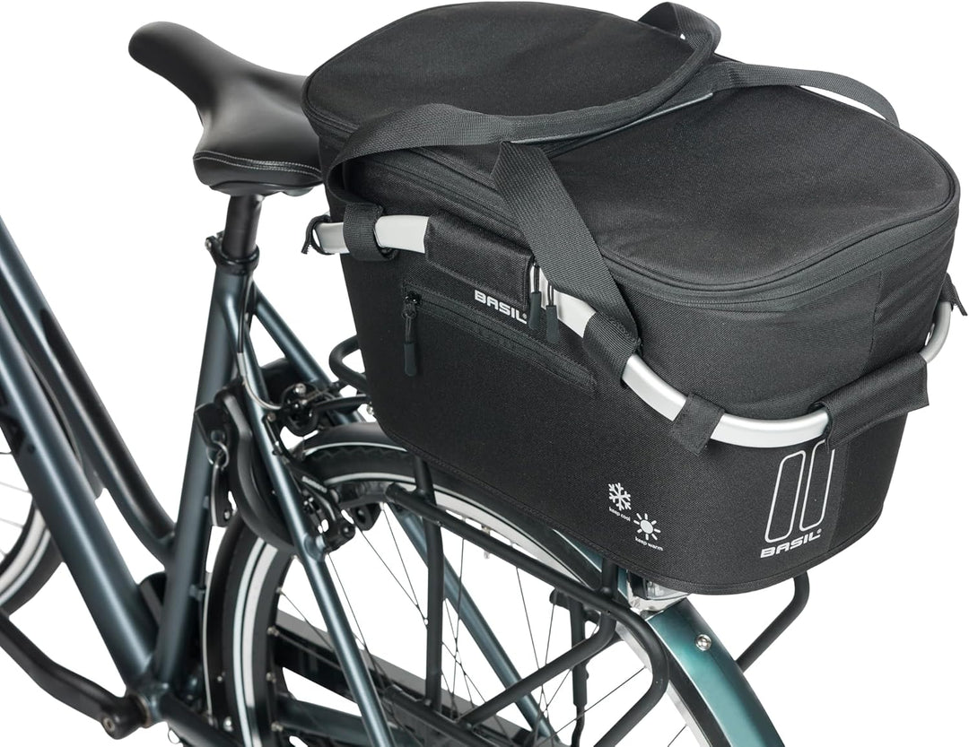 Basil Classic Carry All 38 X 21 X 27 CM Schwarz, 38 X 21 X 27 CM Schwarz
