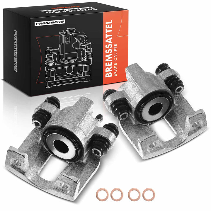 Frankberg 2x Bremssattel Bremszange Hinten Links Rechts Kompatibel mit Grand Cherokee I ZG ZJ 2.5L 4