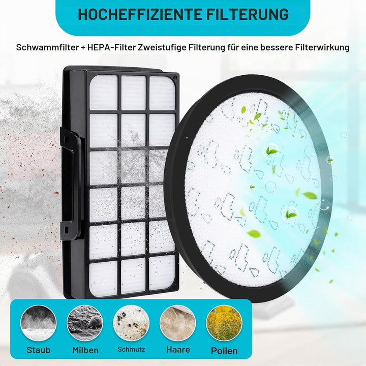 4 x Staubsauger Filter für Rowenta Silence Force Cyclonic RO7649EA RO7689EA RO7647EA RO7663EA RO7676