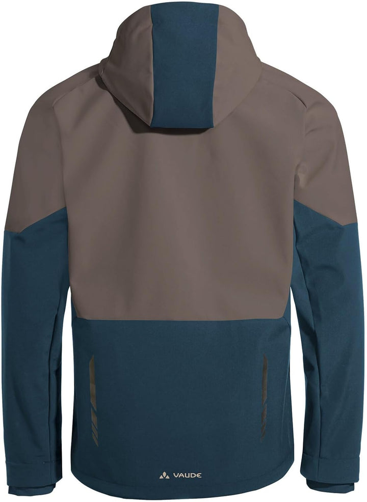 VAUDE Herren Men's Qimsa Softshell Jacket Jacke, coconut/dark sea