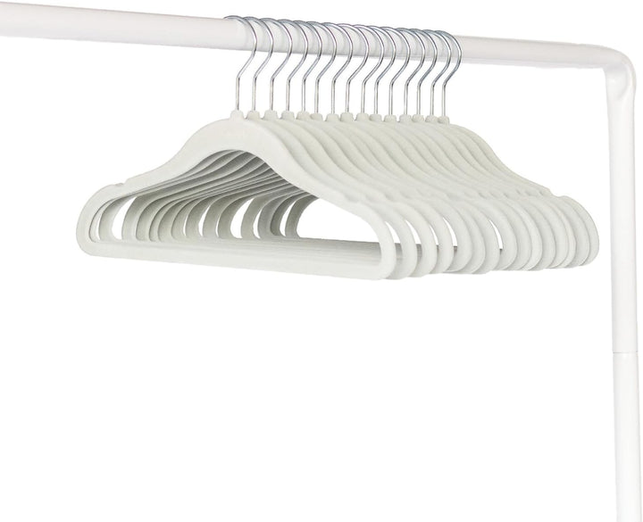 3 Sprouts Kinder Kleiderbügel aus Samt - rutschfest & Robust - Ideal für Baby- & Kleinkinderkleidung