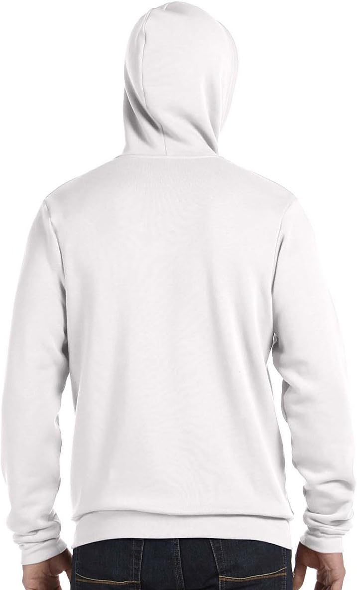 Bella+Canvas: Unisex Poly-Cotton Full Zip Hoodie 3739 S True Royal, S True Royal