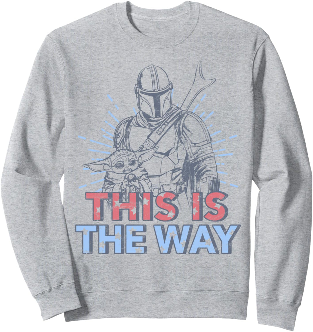 Star Wars: The Mandalorian Fourth Of July Mando & The Child Sweatshirt