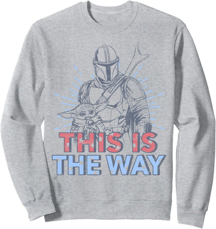 Star Wars: The Mandalorian Fourth Of July Mando & The Child Sweatshirt