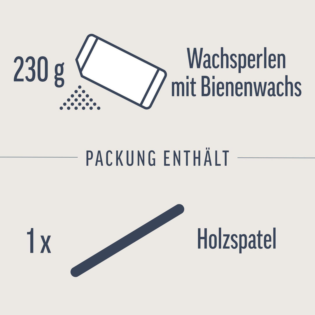 Veet Warmwachsperlen mit Bienenwachs für elektrische Wachsgeräte oder im Wasserbad – Einfache Dosier