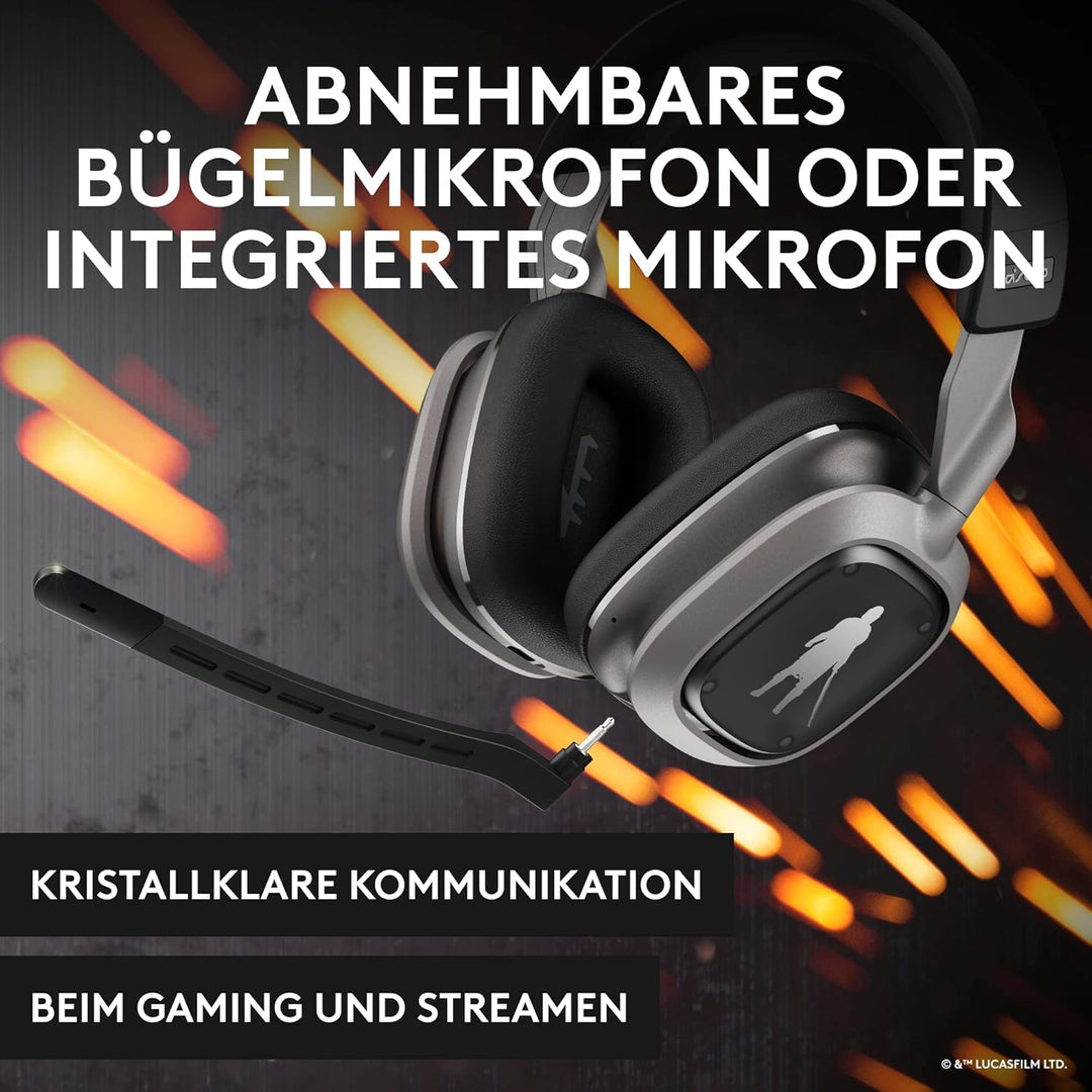 Logitech G Astro A30 Lightspeed Kabelloses Gaming-Headset A30 PS5, PS4, PC/MAC Silber, A30 PS5, PS4,