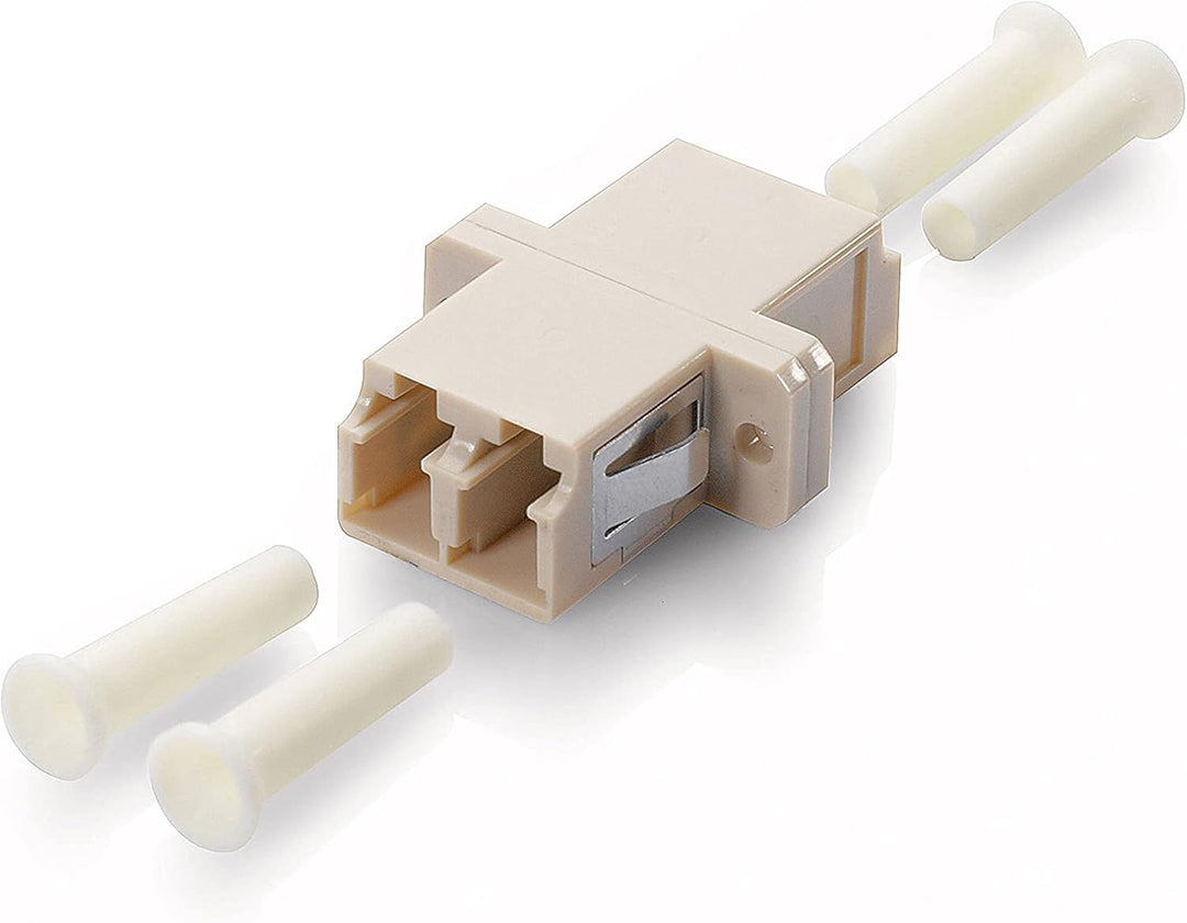 Equip 156151007 LC-Lichtwellenleiter-Adapter OM3/12pcs/Steckverbinder/beige