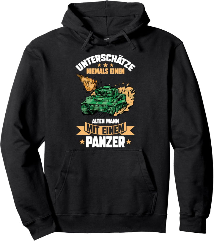 Soldat Bundeswehr Panzer Fahrer Militär Pullover Hoodie