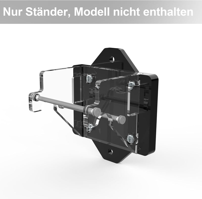 cooldac Acryl Wand Display-Ständer kompatibel mit Lego Dune 10327 Ornithopter Bausatz, individueller