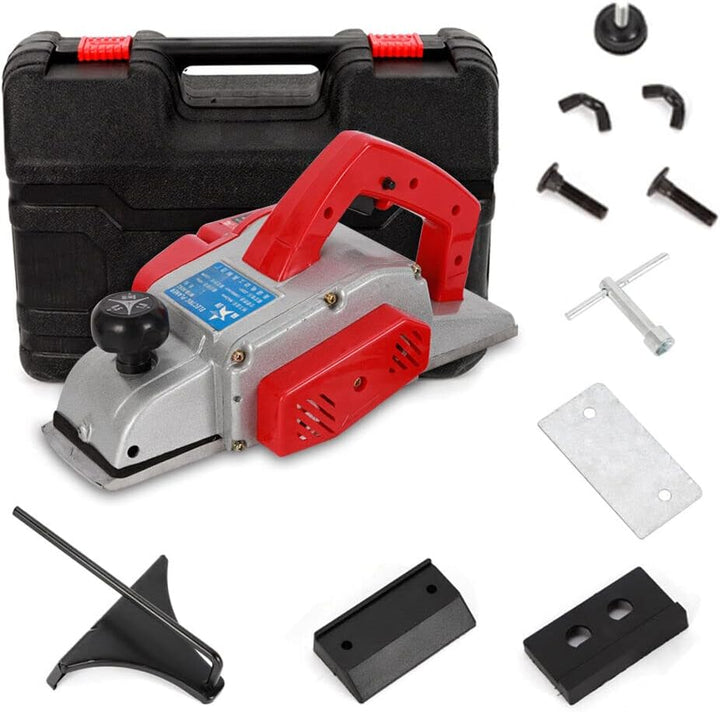 90mm Hobelbreite Elektrischer Holzhobel, 1300W 13000RPM Elektrisch Hobelmaschine Handheld Balkenhobe