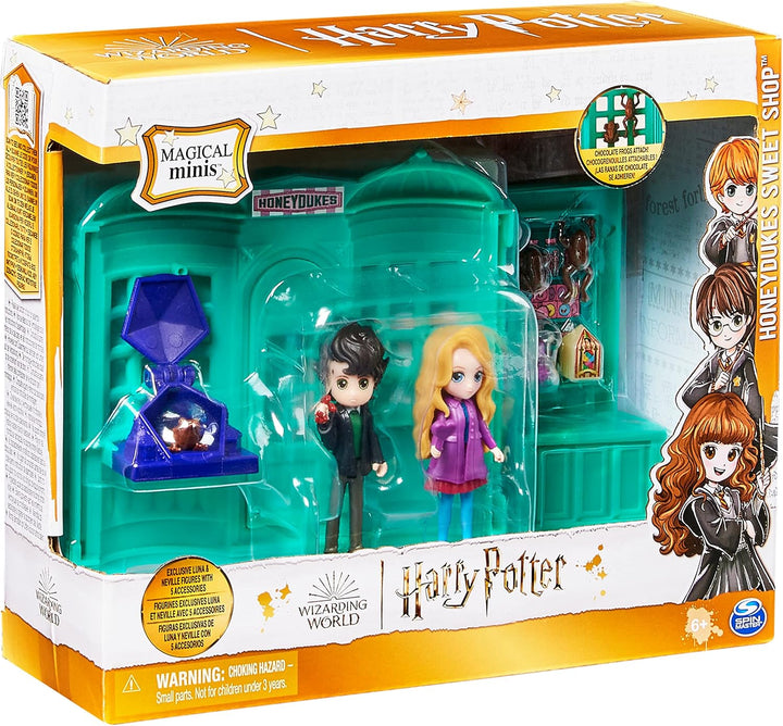 Wizarding World Harry Potter - Honeydukes (Honigtopf) Spielset mit Luna Lovegood und Neville Longbot