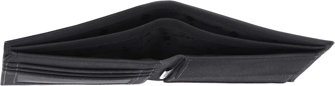 Oxmox Geldbörse New Cryptan RFID Protect Querscheinbörse Crab Print Cyan Black, Crab Print Cyan Blac