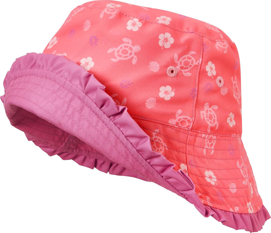Playshoes Mädchen Uv-Schutz Sonnenhut Bademütze Kopfbedeckung 51 Hawaii, 51 Hawaii