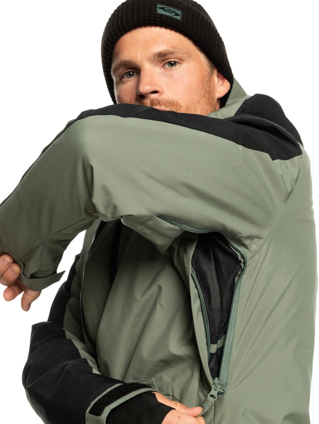 Quiksilver Herren Mission Block Jk Jacket (1er Pack) S Laurel Wreath, S Laurel Wreath