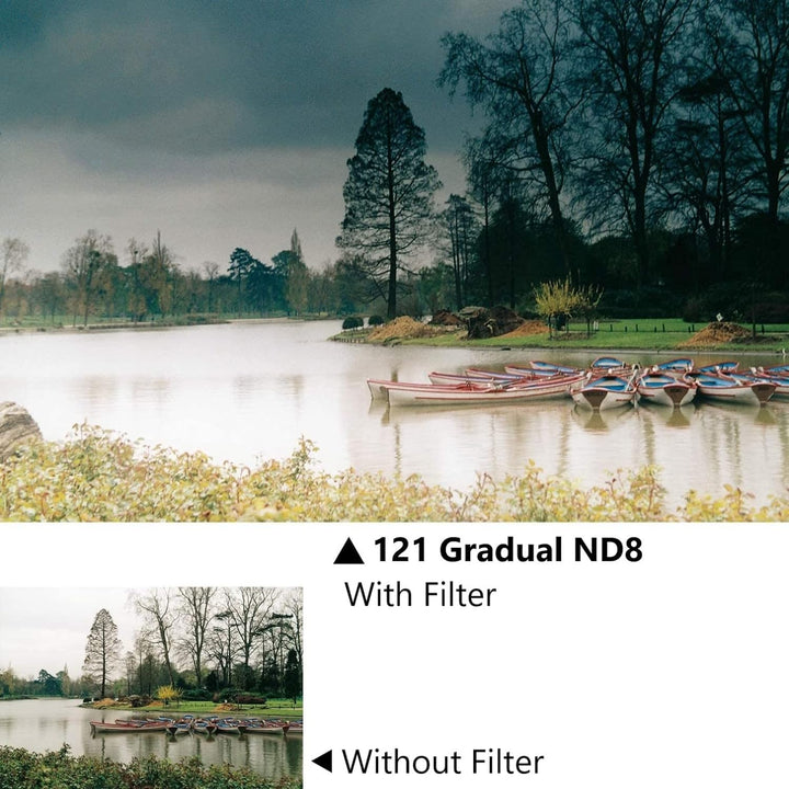 Cokin WWZZU300-02 Gradual ND Kit Creative Filter System Z-Serie grau Gradual ND Kit Single, Gradual