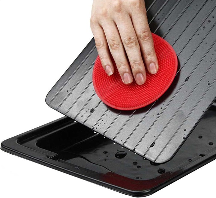 Fleischtau -Teller - Schnelle Abtauflächen, Tragbares Freeze -Board | Sichere Ungiftige Lebensmittel