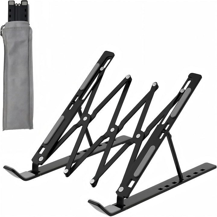 Laptop ständer aus Aluminium,Faltbarer,belüfteter Halter,laptopständer höhenverstellbar,Ergonomisch