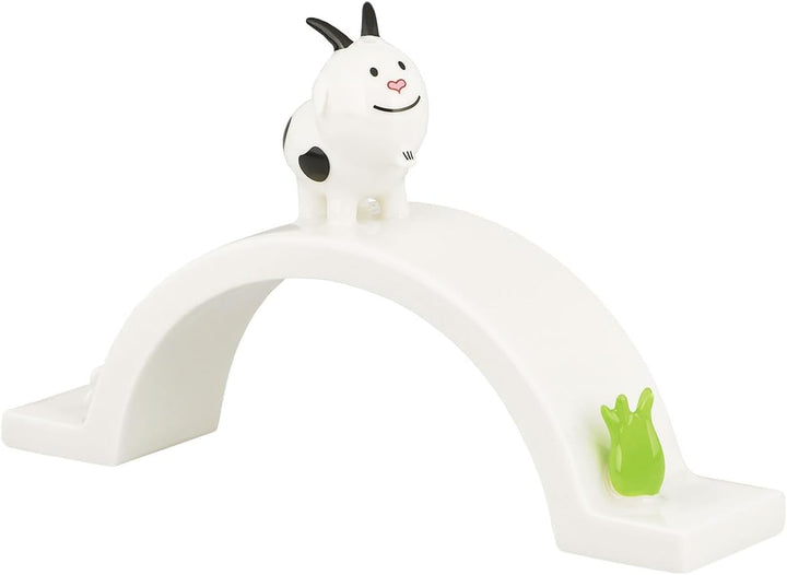 Alessi Signorina Due Cornetti AGJ01 17 – Krippenfigur aus Porzellan, Handdekoriert, Mehrfarbig Einhe