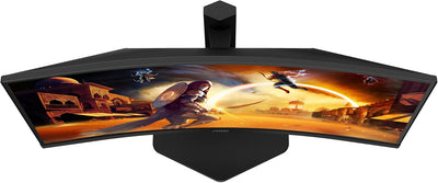 AOC Gaming CQ27G4X - 27 Zoll QHD Curved Monitor, 180 Hz, 0.5 ms, FreeSync Prem., HDR10 (2560x1440, D