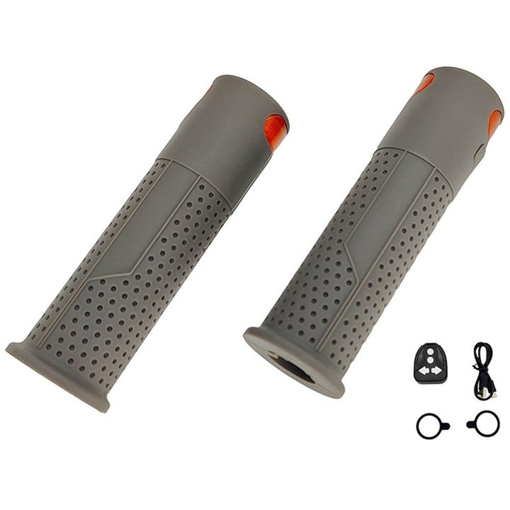 Elektroroller Lenkergriffe mit Blinkern Kompatibel mit Xiaomi M365 Pro 1S Pro 2 Mi3 LED Blinker, Gra
