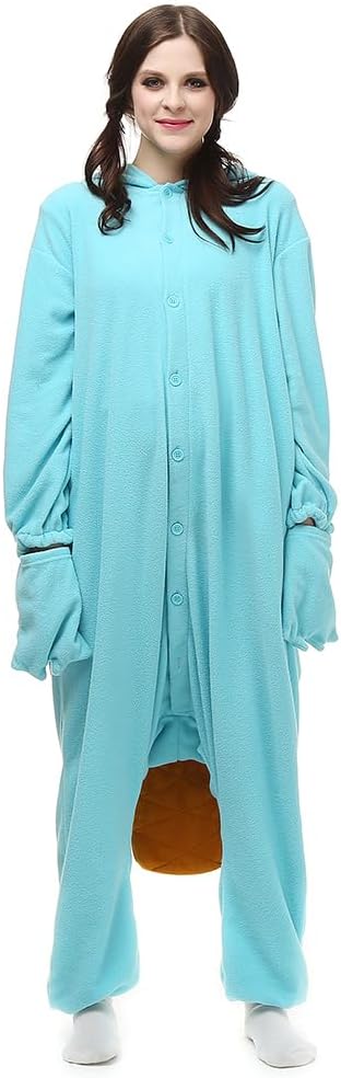 LBJR Unisex Tieroutfit Tierkostüme Schlafanzug Erwachsene Kigurumi Tier Sleepsuit Cosplay Kostüme Py