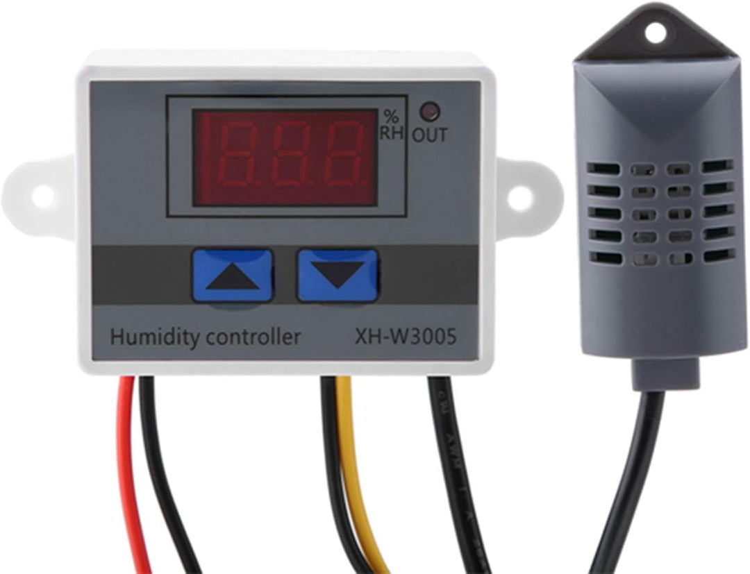 Watris Veiyi XH-W3005 Feuchtigkeitssensor, 220V Digital LCD Hygrostat, Feuchtigkeitsregler Hohe Gena