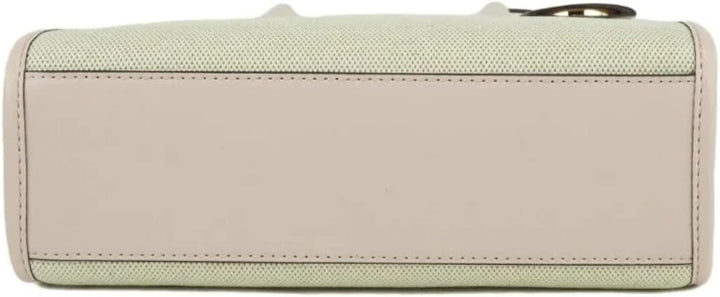 Michael Kors Mirella Small Shopper Top Zip Crossbody Bag Powder Blush Pink MK